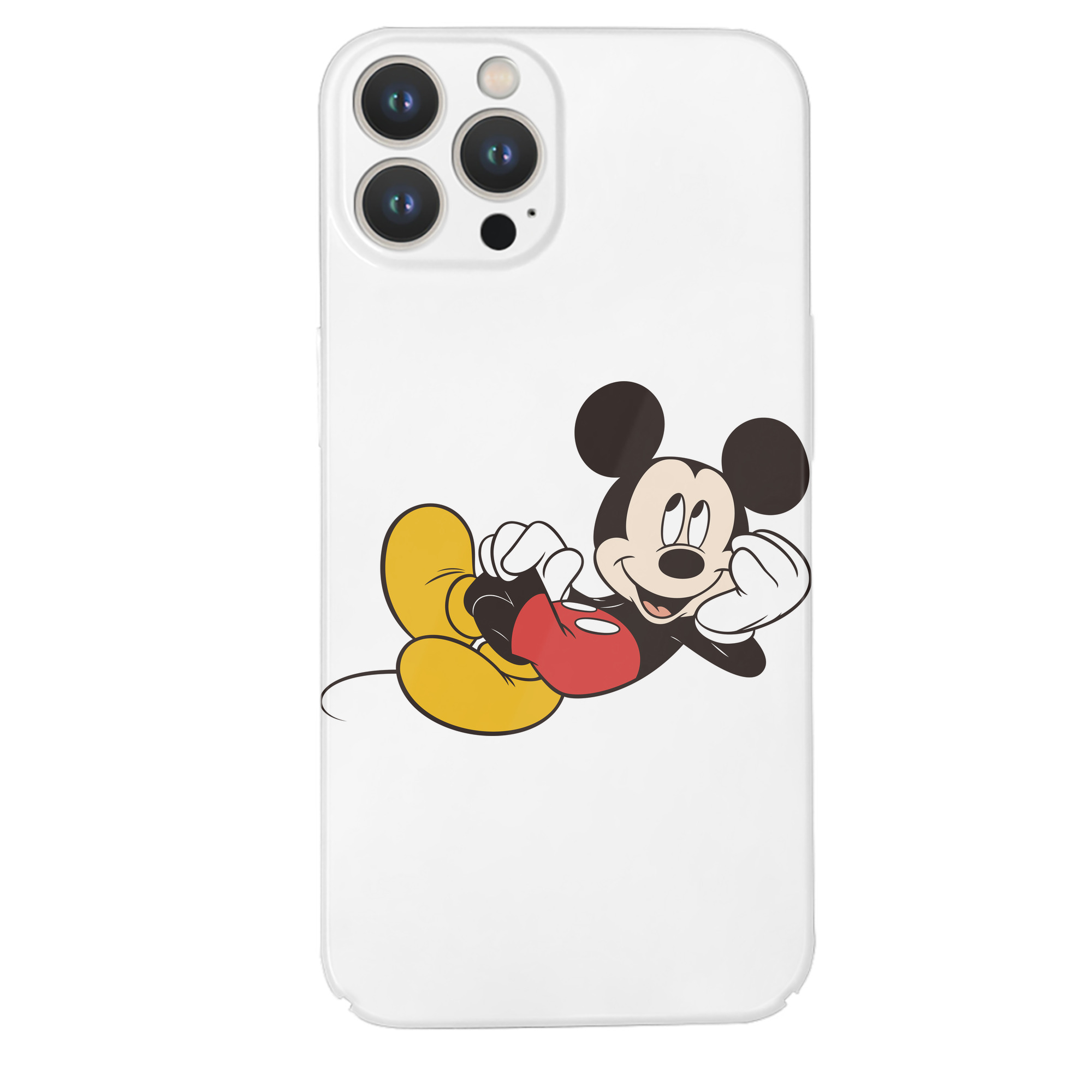 （画像用） ミッキーマウス Mickey Mouse 【iPhone 14シリーズ対応】ハードケース